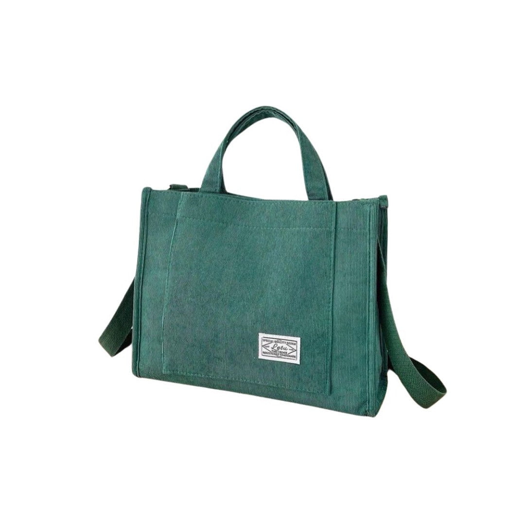 Corduroy Tote Bag