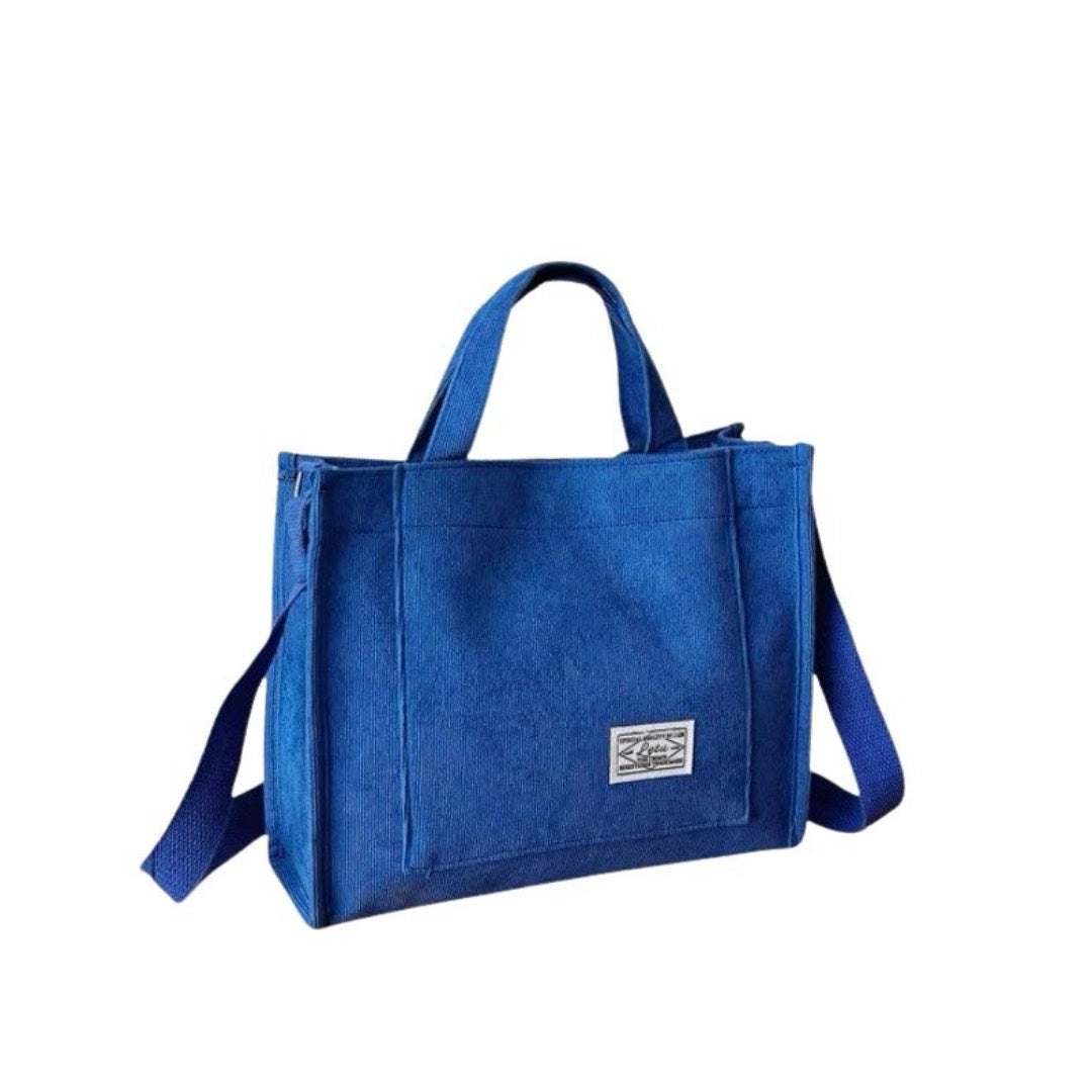 Corduroy Tote Bag