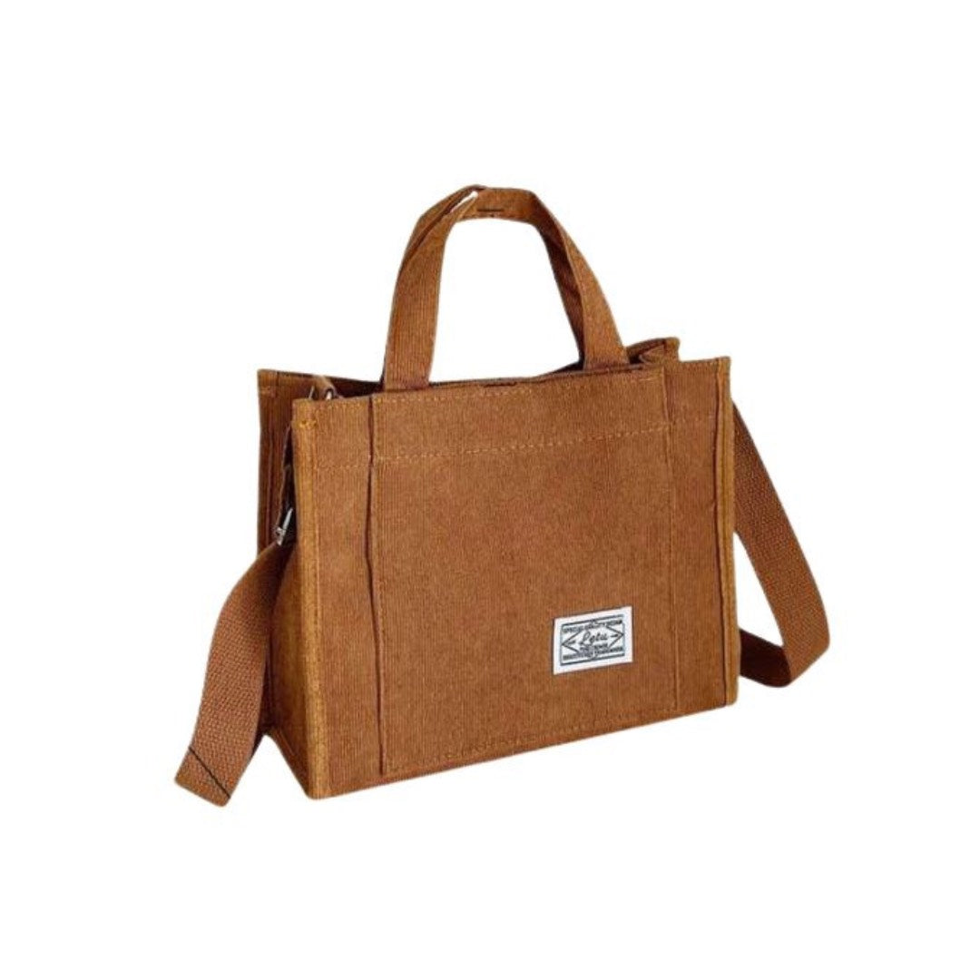 Corduroy Tote Bag