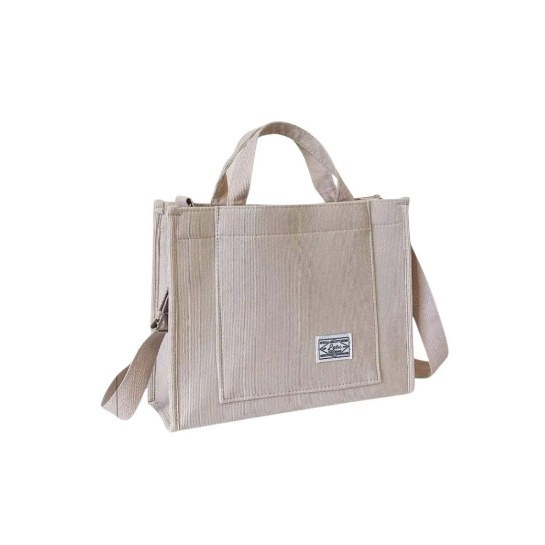 Corduroy Tote Bag