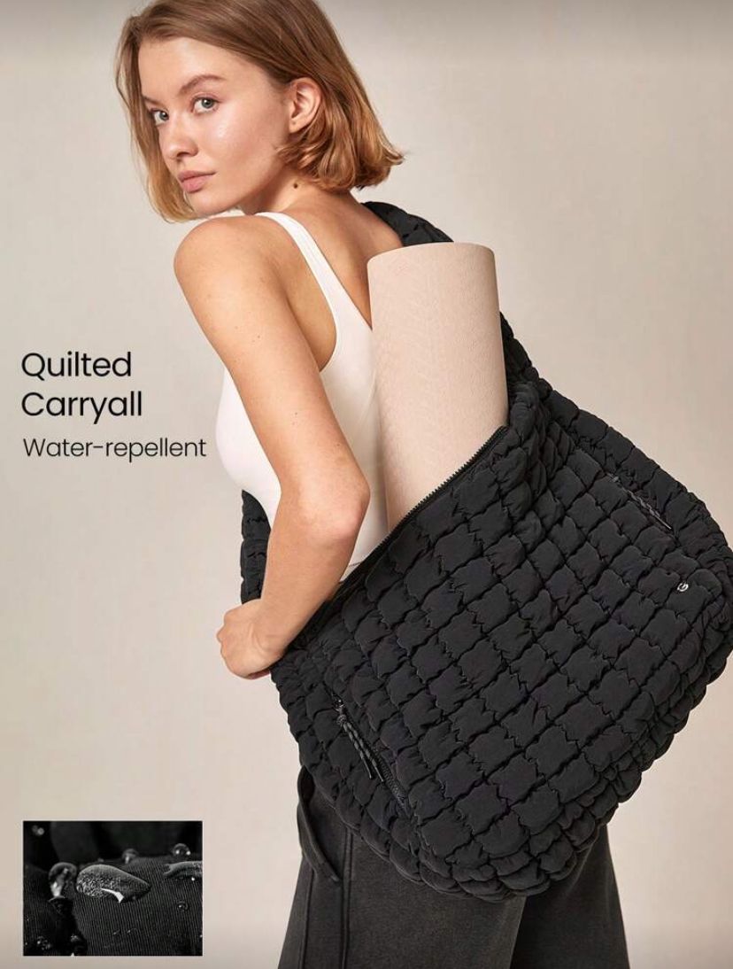 Bolso Crossbody Puffer Semi Impermeable