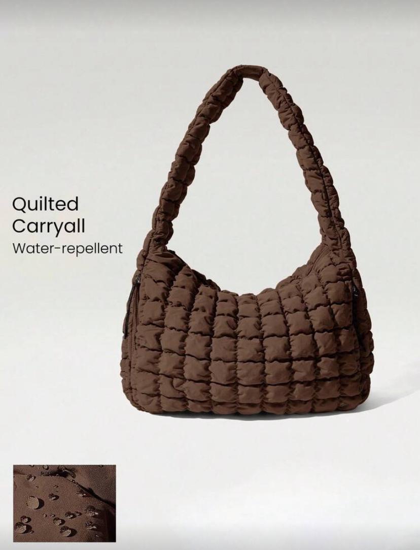 Bolso Crossbody Puffer Semi Impermeable