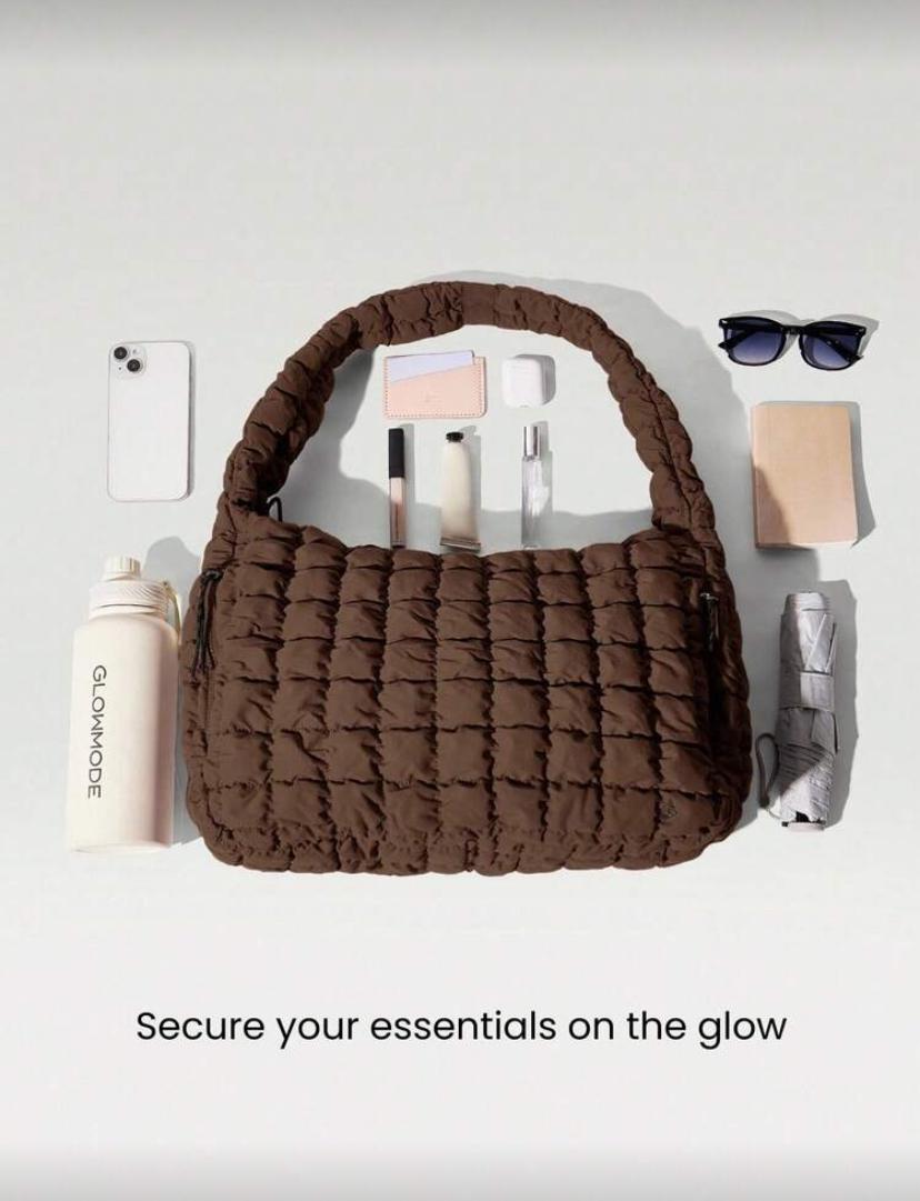 Bolso Crossbody Puffer Semi Impermeable