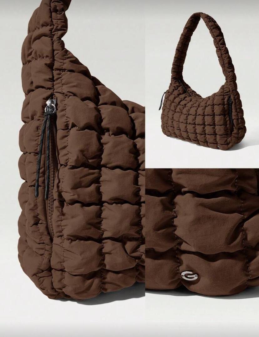 Bolso Crossbody Puffer Semi Impermeable