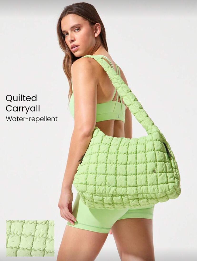 Bolso Crossbody Puffer Semi Impermeable