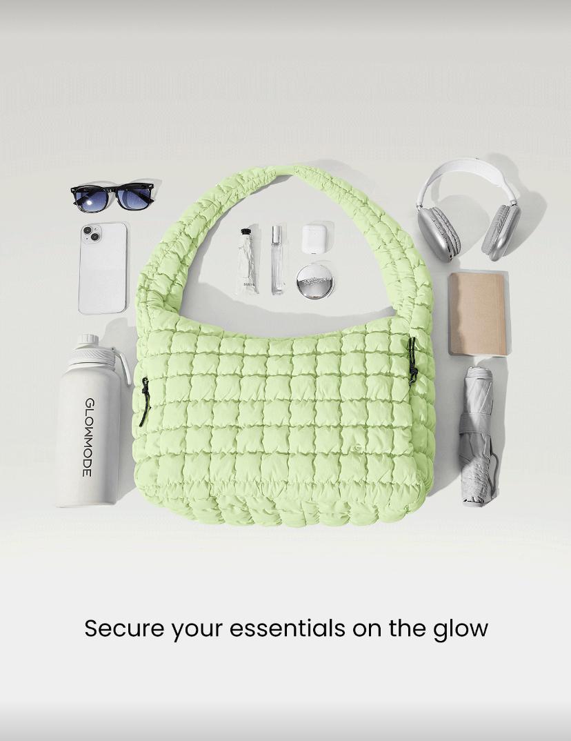 Bolso Crossbody Puffer Semi Impermeable