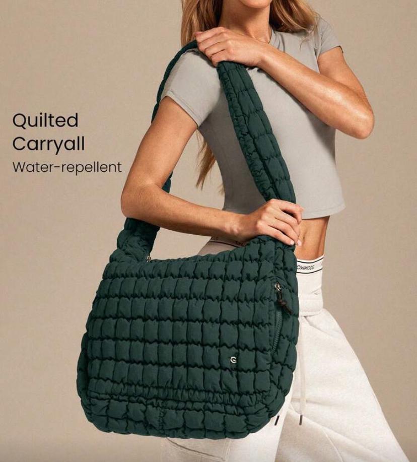 Bolso Crossbody Puffer Semi Impermeable